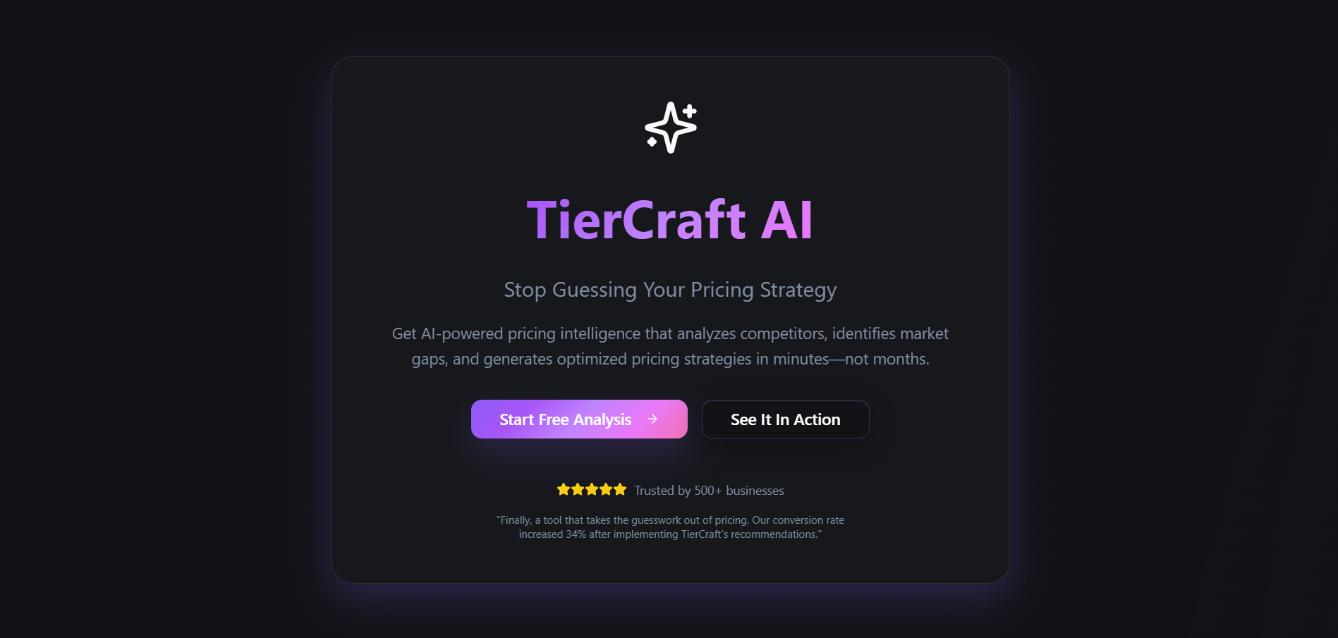 TierCraft AI